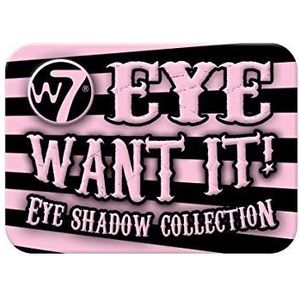 W7 Eye Want it! Sexy oogschaduw Collection oogschaduwpalet, 1 stuk
