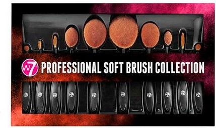 W7 Professional Soft Brush Collection Set - 10 Stuks