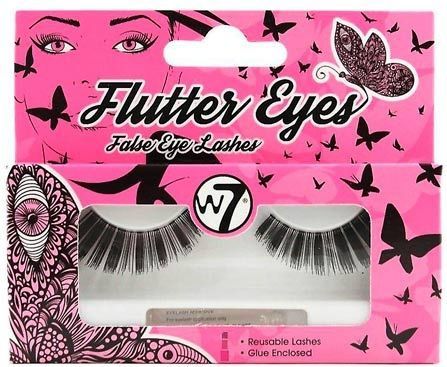 W7 - Flutter Eyes - Valse Wimpers - Zwart - Herbruikbaar