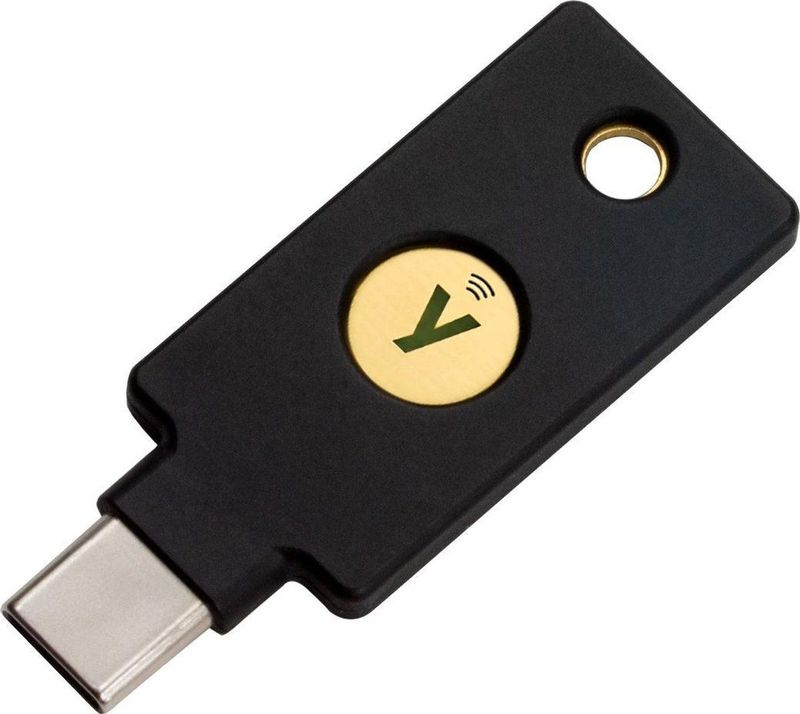 Yubico YubiKey 5C NFC - Multi-Protocol Security Key - Twee-factor Authenticatie