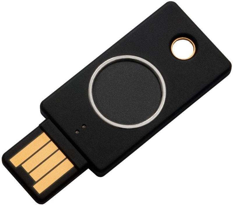 Yubico - YubiKey Bio - Fysieke Beveiligingssleutel - Zwart - USB-A