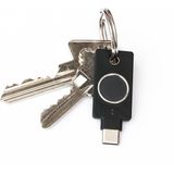 Yubico - YubiKey C Bio - Passwordmanager USB-stick - Zwart/goud