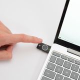 Yubico - YubiKey C Bio - Passwordmanager USB-stick - Zwart/goud