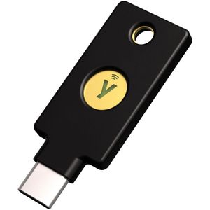 Yubico - YubiKey 5C NFC - Multi-Protocol - FIPS 140-2 Gevalideerd - USB-C