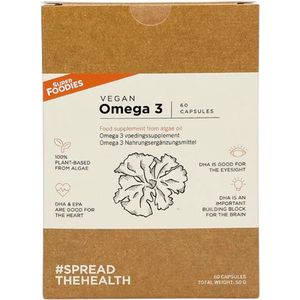 SuperFoodies - Vegan Omega 3 - 60 capsules