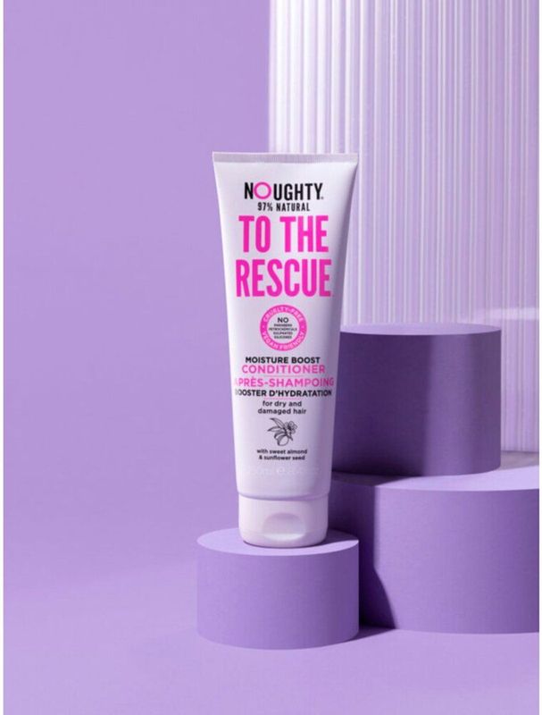 Noughty - To The Rescue Moisture Boost - Conditioner - 6 x 250 ml - Voordeelverpakking