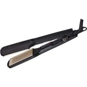Diva - Pro Digital Crimper - Haarstyler - Zwart - Professioneel Gebruik