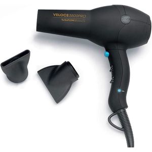 Diva - Pro Veloce - Föhn - Zwart - Ionische Technologie - 4 Temperatuurinstellingen