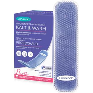 LANSINOH - Kalmerende Postnatale Pads - Koud/Warm - Blauw - Set van 12