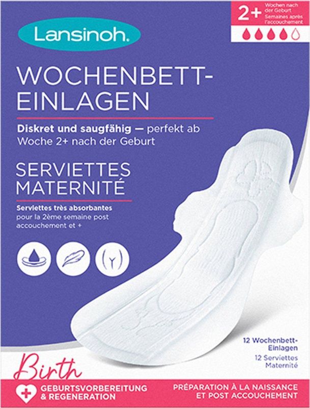 Lansinoh 12 stuks 2+ weken Kraamverband 69630