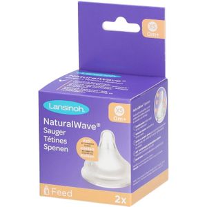 Lansinoh - Natural Wave - Speen - 2 Stuks - Zacht Siliconen