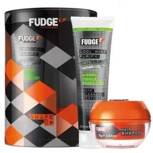 Fudge - Shape Up Gift Set - Shampoo - Cool Mint - 300 ml - Haarproduct - 75 gr