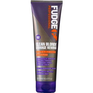 Fudge Clean Blonde Damage Rewind Violet Shampoo Zilvershampoo