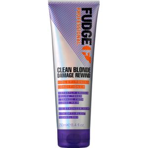 Fudge Clean Blonde Damage Rewind Violet - Conditioner - 250 ml
