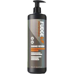 Fudge Damage Rewind Reconstructing Shampoo 1000 ml - Normale shampoo vrouwen - Voor Alle haartypes