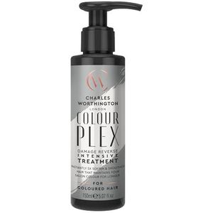 Charles Worthington ColourPlex Damage Reverse Intensive Behandeling, Intensieve Haarbehandeling, Diepe Conditioner voor Gekleurd Haar, Verlaat In Conditioner voor Vrouwen en Mannen, Salon Hair Repair, 150 ml