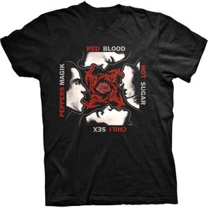 Red Hot Chili Peppers - Blood/Sugar/Sex/Magic Heren T-shirt - S - Zwart