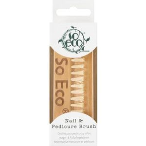 So Eco - Nail & Pedicure Brush - Reinigingsborstel - Veganistisch - 1 st