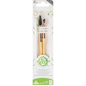 So Eco Duo Brow Make-upborstel