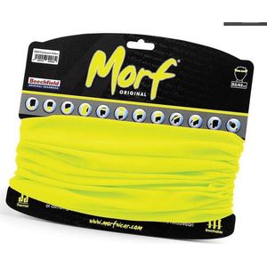 SportSjaal / Stola / Nekwarmer Unisex One Size Beechfield Fluorescent Yellow 100% Polyester