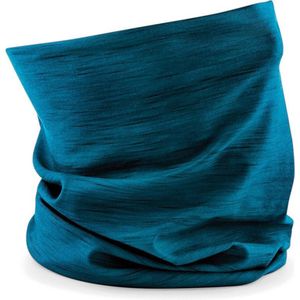 Morf ,faceshield,bandana turquase marl gezichtsmasker