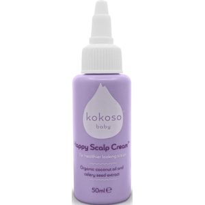 Kokoso Baby Happy Scalp Cream Crème voor Kinderen voor Haarschilfers 50 ml