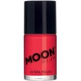 Moon Glow - Intense Neon UV Nagellak - Intense Red - 14ml