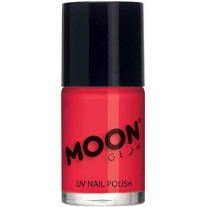 Moon Glow - Intense Neon UV Nagellak - Intense Red - 14ml