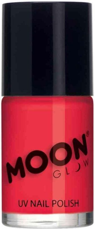 Moon Glow - Intense Neon UV Nagellak - Intense Red - 14ml