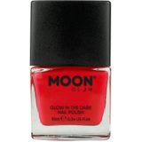Glow-In-The-Dark Nagellak - Rood - Fluorescerend - UV-reactief
