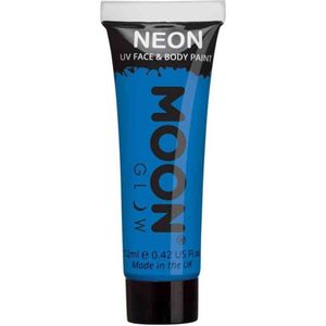 Moon Glow Intense Neon UV Face Paint Intense Blue