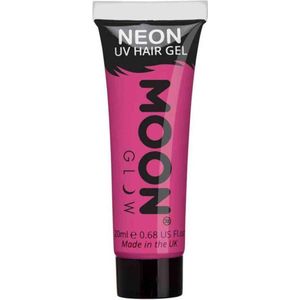 Moon Glow Neon UV Hair Gel Intense Pink 20ml