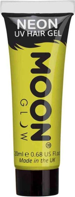 Moon Glow - Neon UV Haargel - Intens Geel - 20 ml
