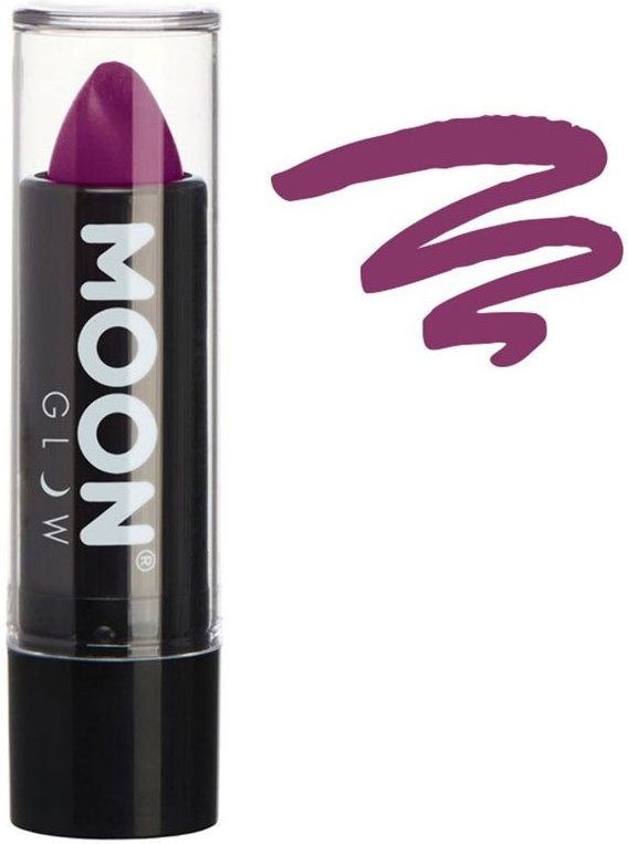 Moon Glow - Intense Neon UV Lipstick - Intense Purple