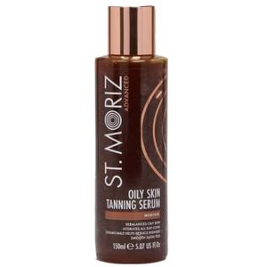 St Moriz Advanced Oily Skin Geleidelijke Tanning Serum in Medium | Geleidelijk veganistisch Fake Tan Serum met Hyaluronzuur | Balanceert de vette huid en kalmeert roodheid | Dermatologisch getest en