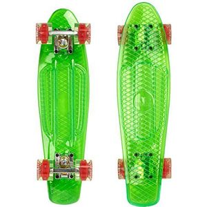 Ridge Skateboard Blaze Mini Cruiser, groen/rood, 55 cm