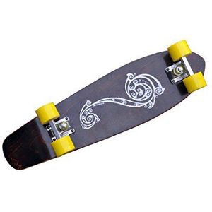 Ridge Skateboads Polynesia Skateboard - Geel, 27-Inch