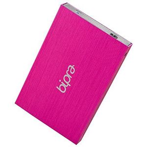 Bipra B:Drive USB 3.0 2.5"" Mac Edition draagbare externe harde schijf - roze (1000GB 1TB)