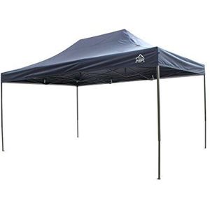 All Seasons Gazebos pop-up paviljoen, 3 x 4,5 m, volledig waterdicht, marineblauw