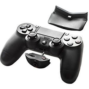 Gioteck 292081 Prif Crescendo 1 Amplifier Versterkt Game Geluid Via Controller Module + Batterij Pack, Zwart (Ps4)