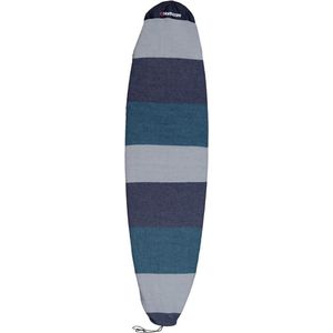 Northcore Retro Stripe 7'6"" Mini-mal Surfboard Sok Noco41b - Grij