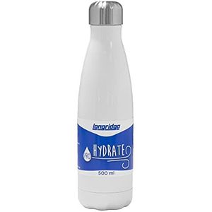 Longridge Hydrate Unisex drinkfles 500 ml, wit, Eén maat