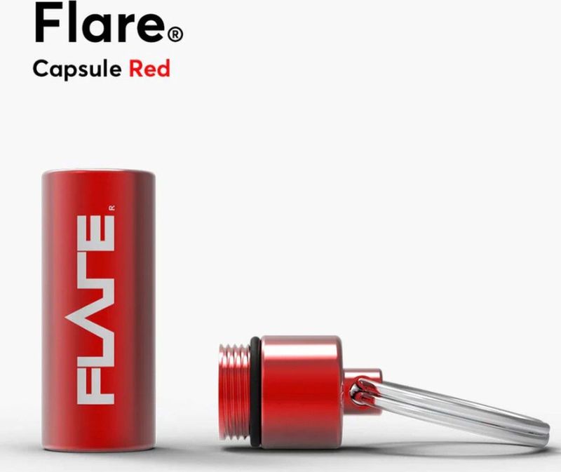 Flare Audio Capsule Rood