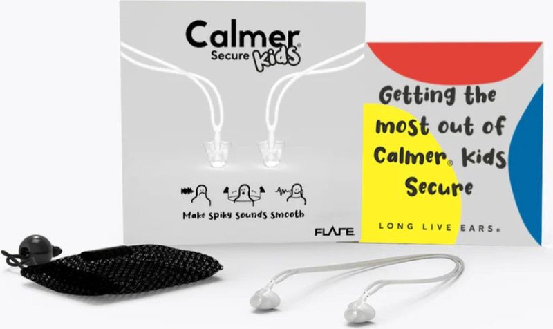 Calmer Secure Kids - Oordoppen - Transparant - Geluidsfilter