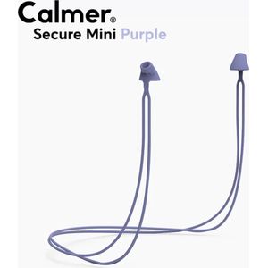 Flare Audio - Calmer Secure Mini - Oordopjes - Paars - Vermindert Geluidsoverlast