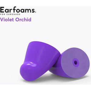 Flare Audio - Earshade Navulverpakking - Violet Orchid - Reserve Memory Foam Tips
