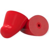Flare Audio Earshade memory foam tips Postbox Red