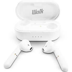 Walk Audio True Draadloze in-ear hoofdtelefoon met Bass Boost TruSound reinigingsset