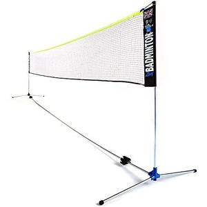 ZSIG Pro badmintonnet, 6 m, draagbaar, coaching kwaliteit
