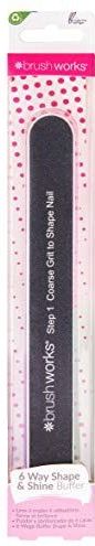 Brushworks - Shape & Shine Buffer - Nagelverzorging - 6 Voudig